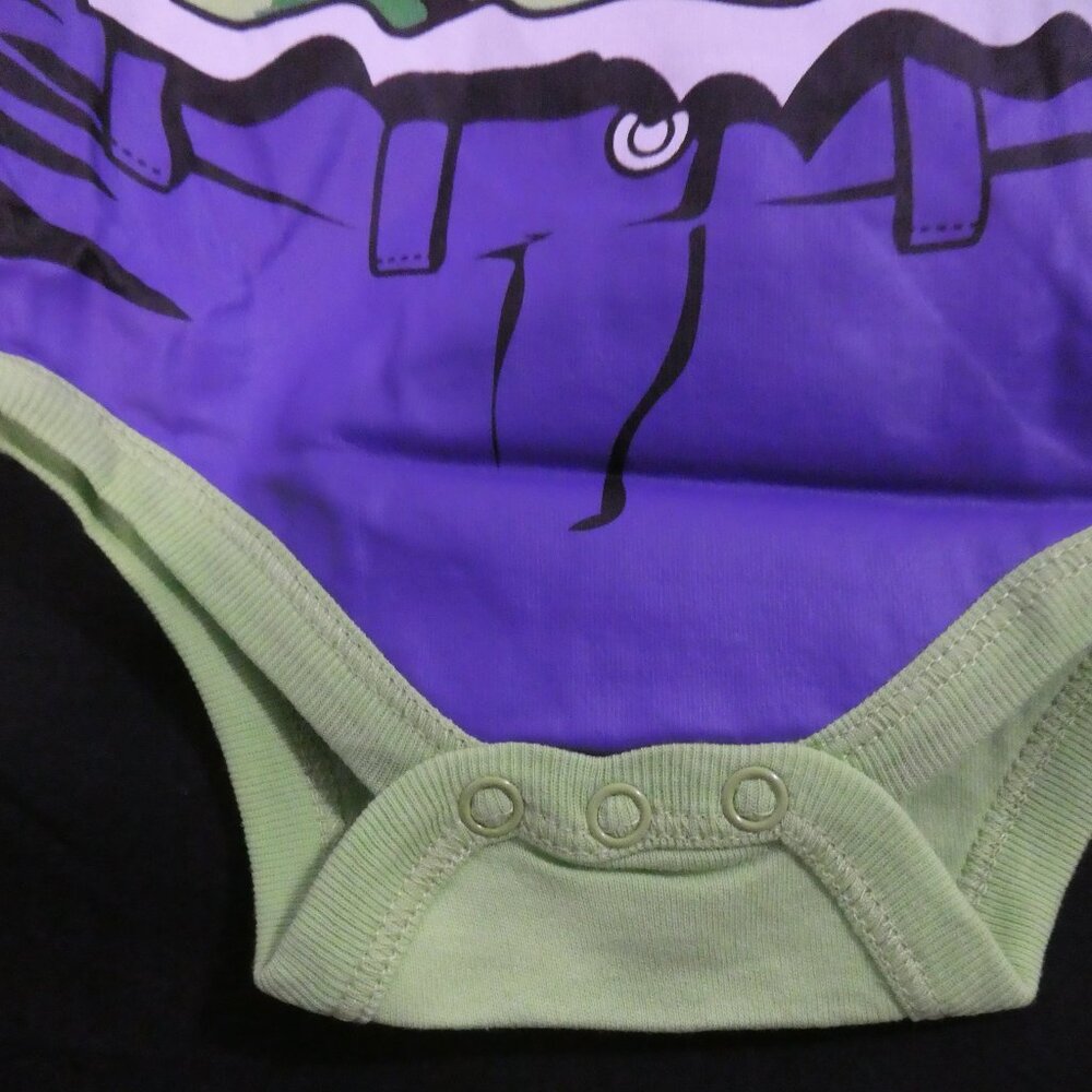 MARVEL Incredible Hulk Baby Cosplay Bodysuit - 3/6 Months - NWOT - Picture 8 of 15